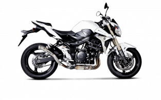 Akrapovic Slip-on Line Titanium Einddemper zonder E-keur Suzuki GSR 750 2011 - 2016